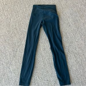 lululemon align leggings dark blue size 2